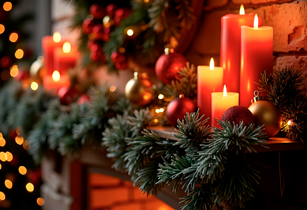 Adventskerzen – Weihnachtszeit